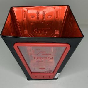 TRON Ares Light Up Popcorn Bucket Tin 2025 Disney Theater Promo LED Container